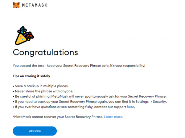 Metamask Kullanım Rehberi