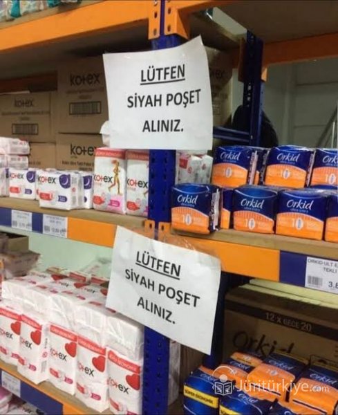 Regl ürünleri lüks değil temel ihtiyaçtır