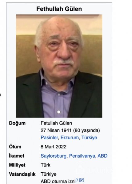 Fetullah Gülen Öldü mü?