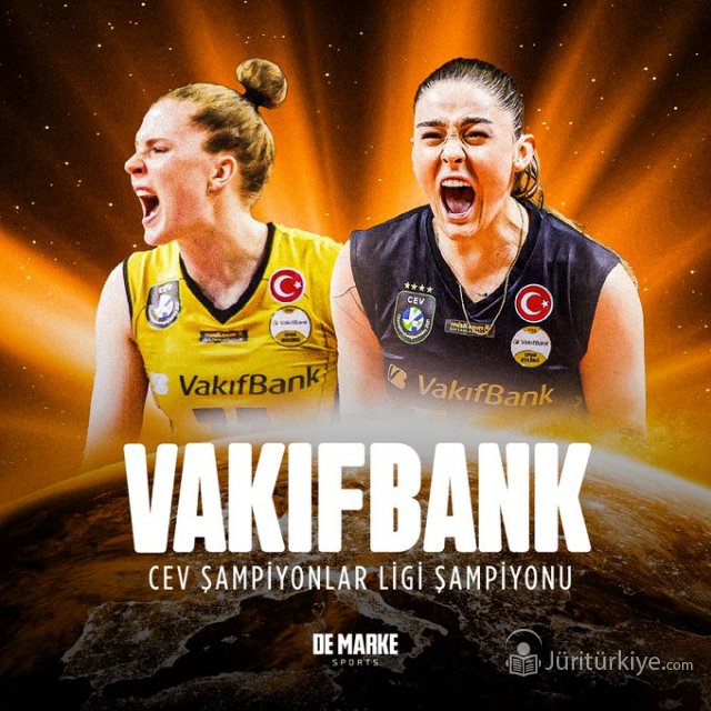 VAKIFBANK, KADINLAR AVRUPA VOLEYBOL ŞAMPİYONLAR LİGİ ŞAMPİYONU!