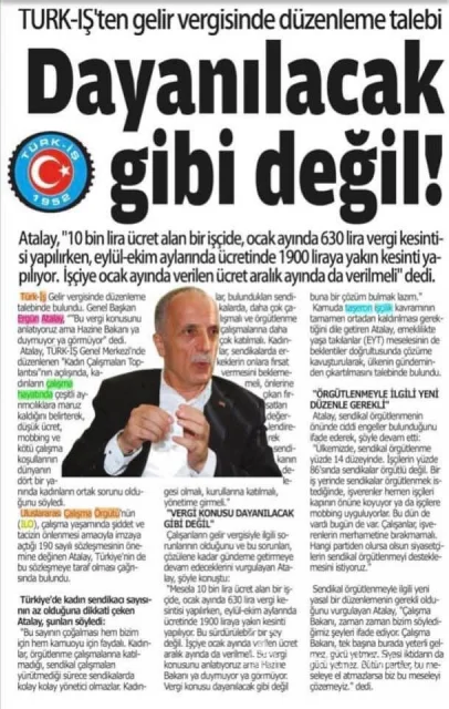İşçi Vergide Adalet İstiyor