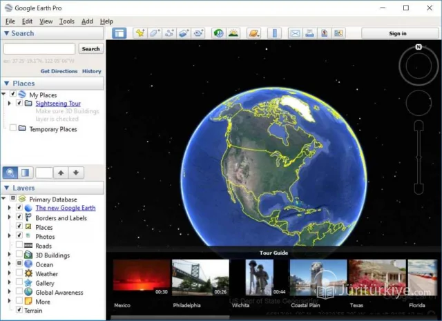 Google earth pro 7.3.6.9345 türkçe full indir