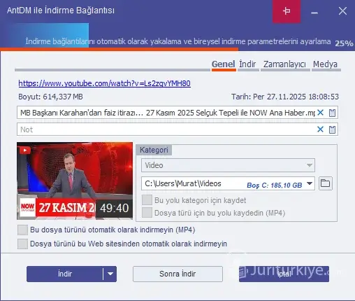 Ant Download Manager 2.16.3 Final Katılımsız Türkçe