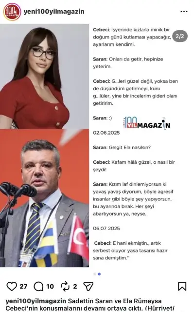 saran ve cebeci yazışmaları